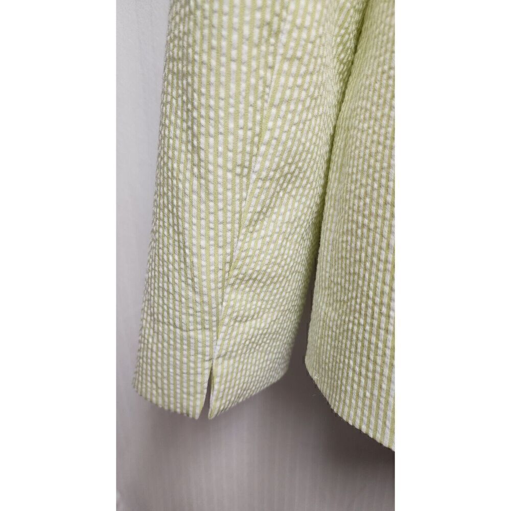 Alex Marie Green White Blazer Jacket Suit Size 12 - Picture 4 of 12